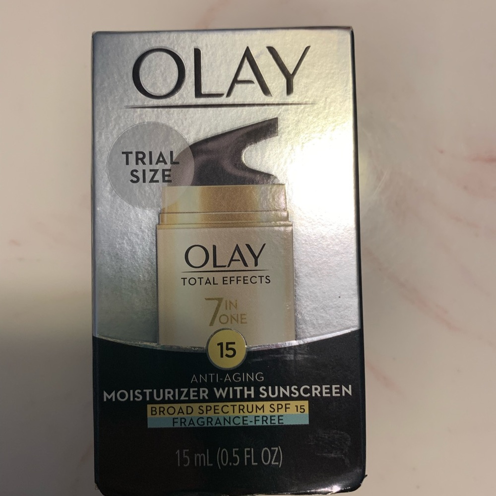 New in box. Olay Total 7 in 1 trial size moisturizer